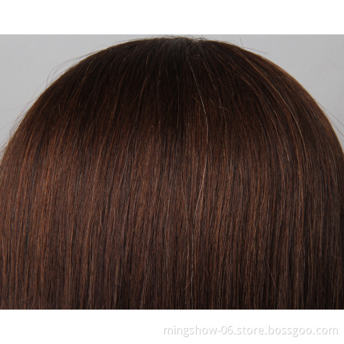 Free shipping 100% real hair female mannequin head human hair